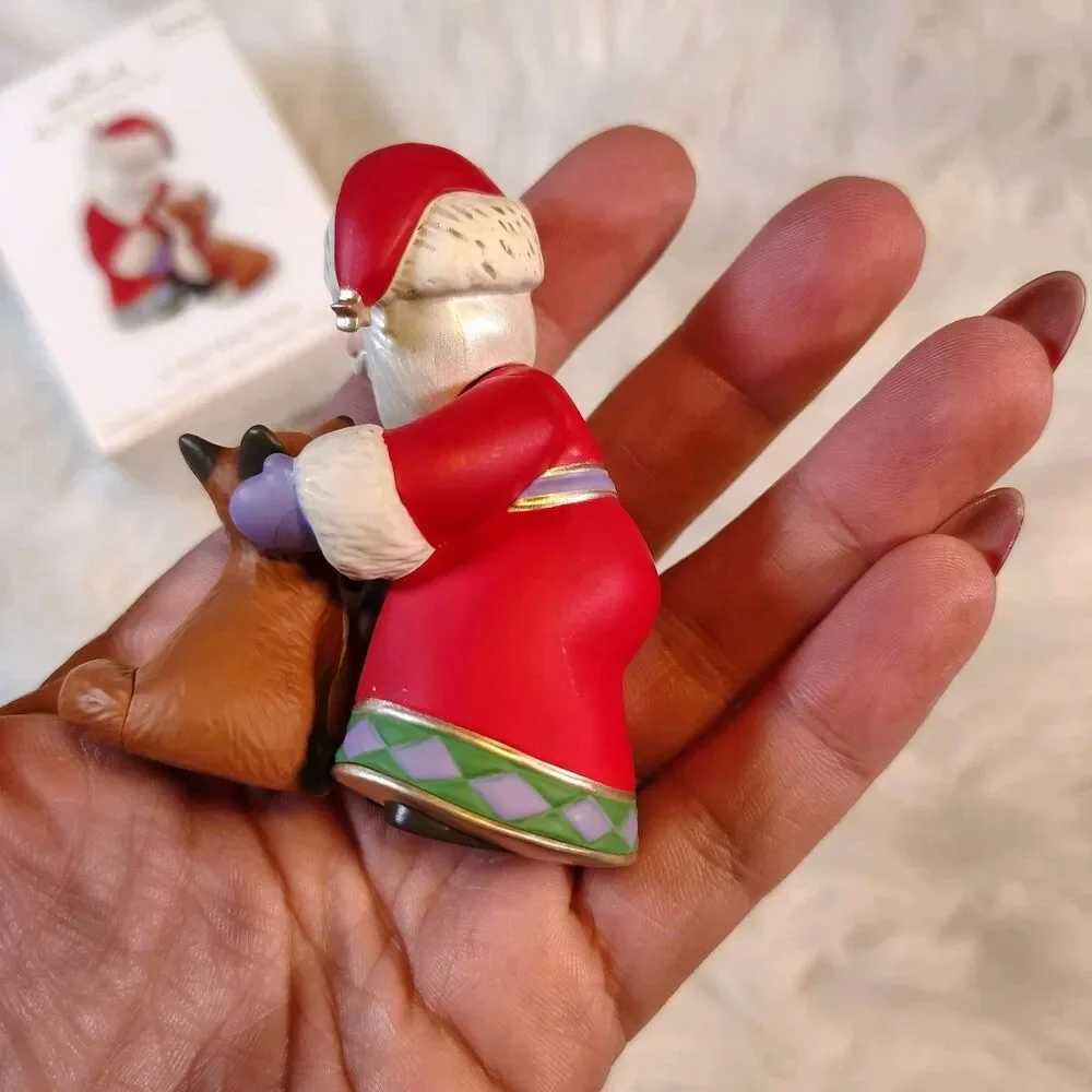 Hallmark 2012 A Visit From Santa #4 Fox  Keepsake Ornament QX8064
